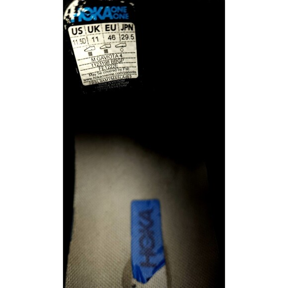 Hoka One One Gaviota 4 Blue Graphite Running Shoes Sneakers Men\'s Size 11.5 D main image 5